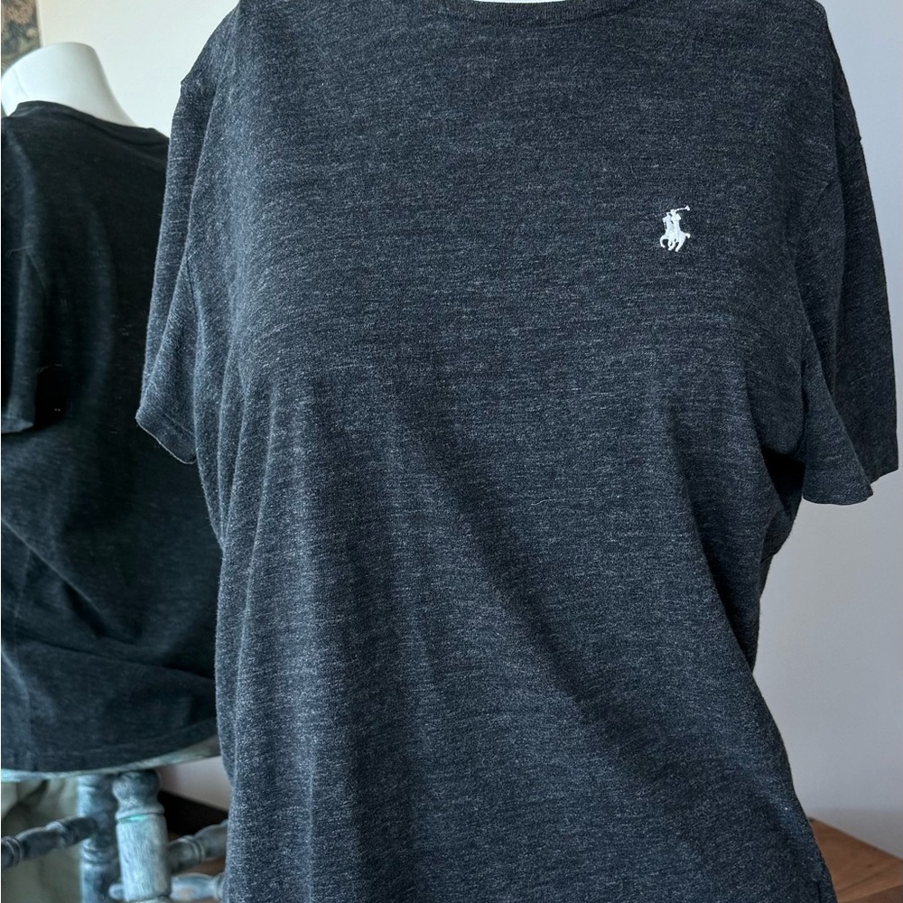 Polo by Ralph Lauren Men's Dark Gray Tee